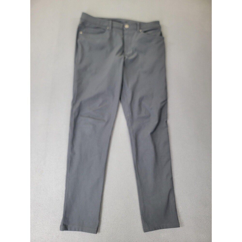 Lululemon Pants Mens 32 Gray ABC 5 Pocket Stretch Performance Golf Casual